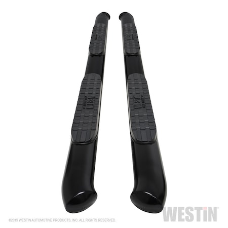 Westin Automotive 20-C GLADIATOR BLACK PRO TRAXX 4 OVAL NERF STEP BARS 21-24165